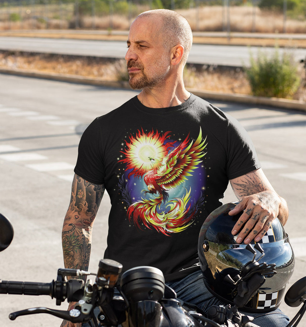 Phoenix Rising V.2 dtg Tee