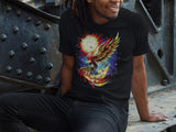 Phoenix Rising V.2 dtg V-Neck Tee