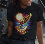 Phoenix Rising V.2 dtg V-Neck Tee