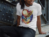 Phoenix Rising V.2 dtg V-Neck Tee