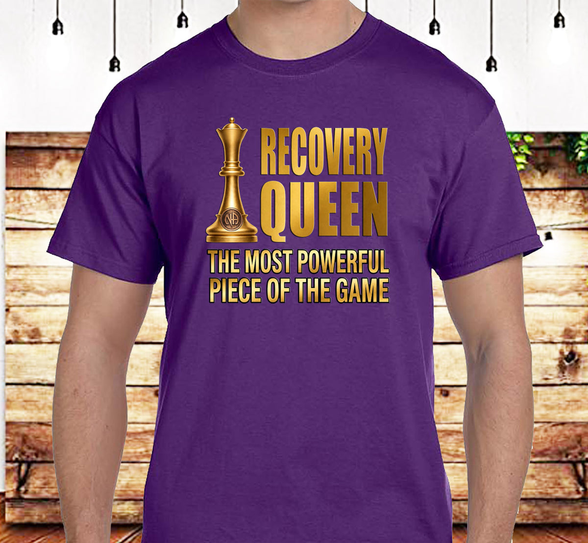 ldTs- Queen Chest Piece Tee