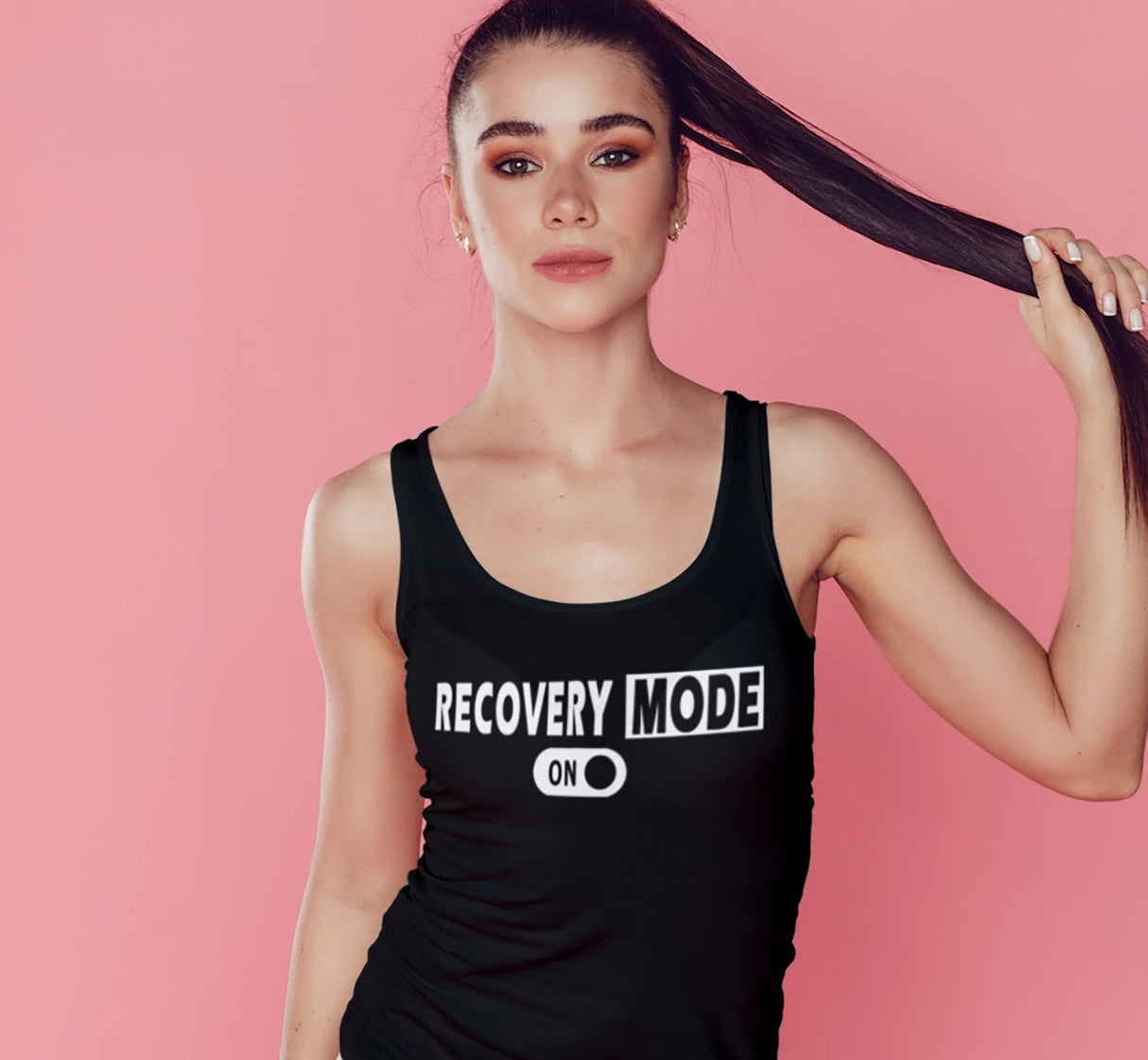 ltt- Recovery Mode On Ladies Tank Tops