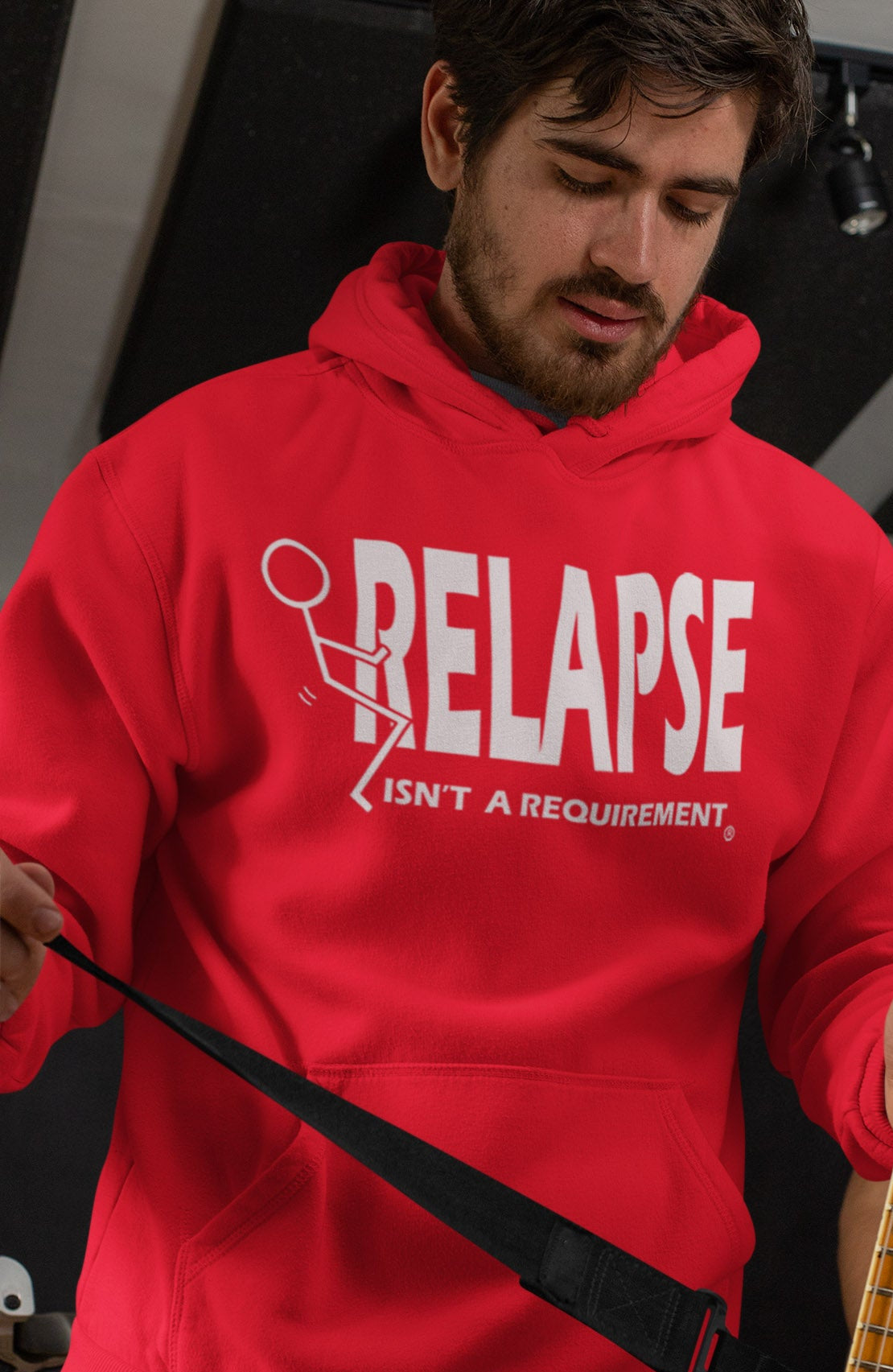 Relapse Isn't Requirement NA Hoodie