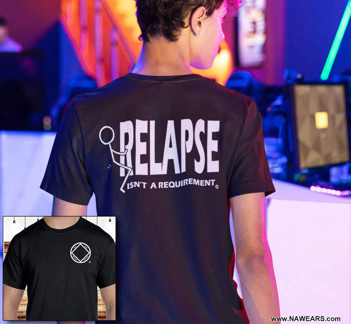 Relapse Isn't Requirement V.2 SS Tee