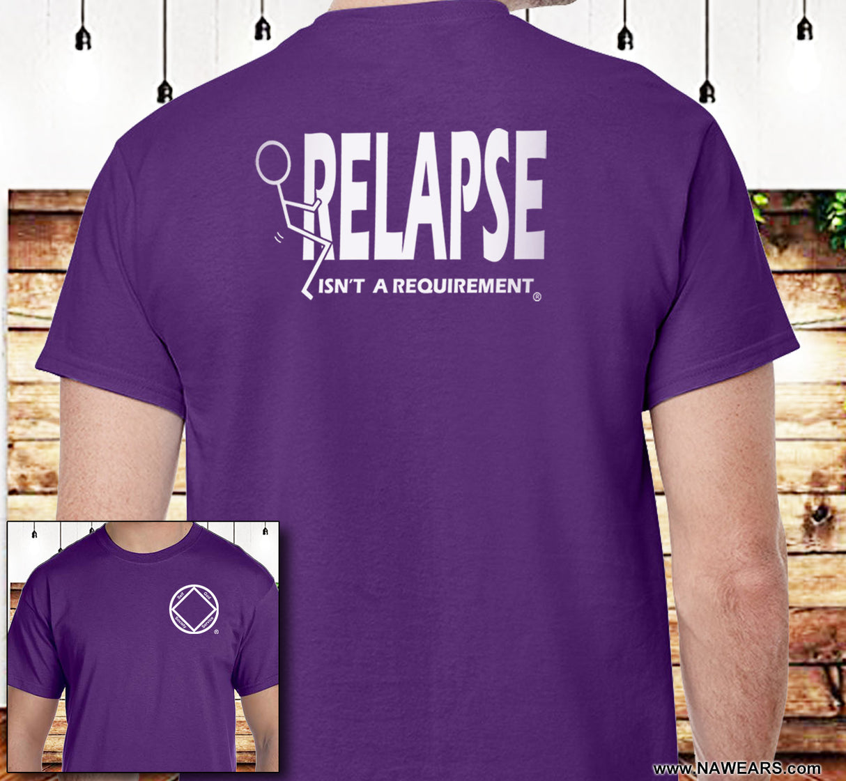 Relapse Isn't Requirement V.2 SS Tee