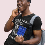 Recovery Or Relapse Reaper dtg V-Neck Tee