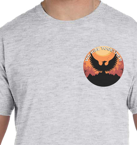 3" We Rise Together Tee