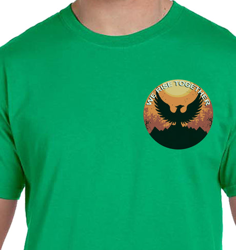 3" We Rise Together Tee