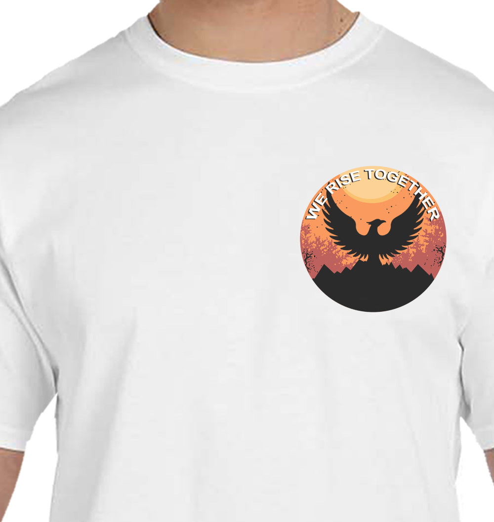 3" We Rise Together Tee