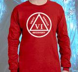 Custom 10" AA Symbol Sober Time Tee