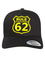 Trucker Cap - Rule 62 Black & Yellow