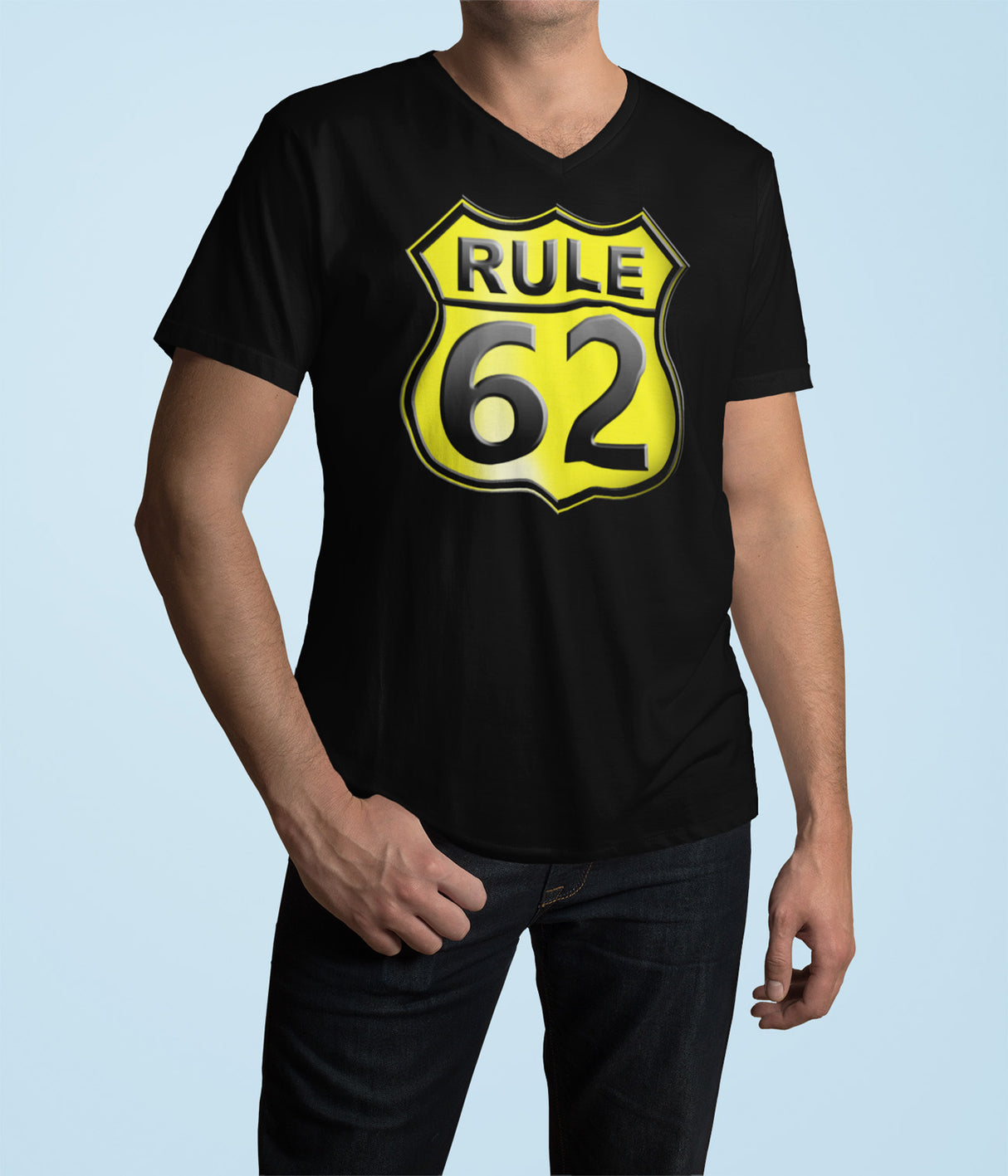 AA Rule 62 AA V-Neck Tee
