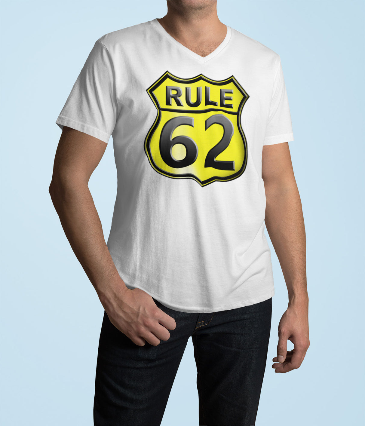 AA Rule 62 AA V-Neck Tee