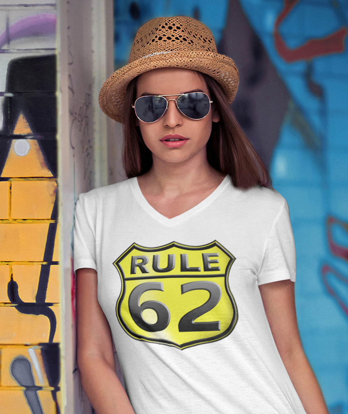 AA Rule 62 AA V-Neck Tee
