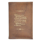 Cover-AA Small Single Book Cover for Mini Big Book or 12n12 or 24 Hours a Day-Hdbk with Serenity Prayer