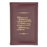 Cover-AA Small Single Book Cover for Mini Big Book or 12n12 or 24 Hours a Day-Hdbk with Serenity Prayer