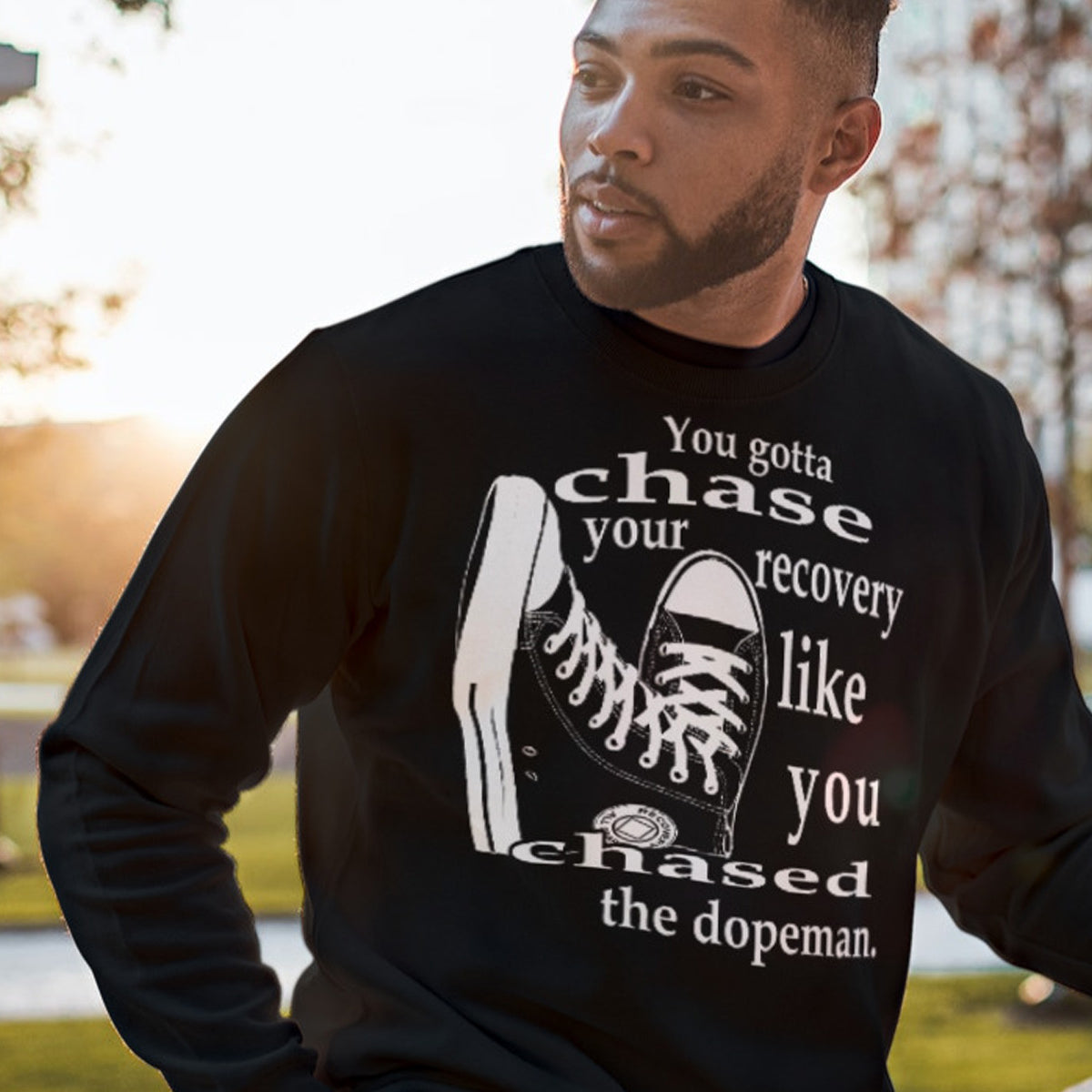 NA Chase Your Recovery Sweatshirt | NAWEARS, Narcotics Anonymous – nawears