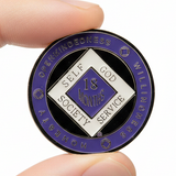 Recovery Medallion - Purple 1-50Yr