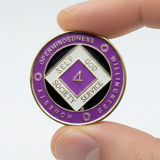 Recovery Medallion - Purple 1-50Yr