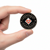 Recovery Medallion - Red 1-50Yr