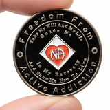 Recovery Medallion - Red 1-50Yr