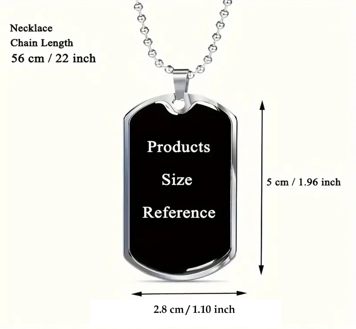 mkt- Serenity Prayer Steel Pendant With Box