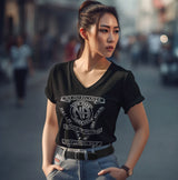 NA Service & Slogans dtg V-Neck Tee