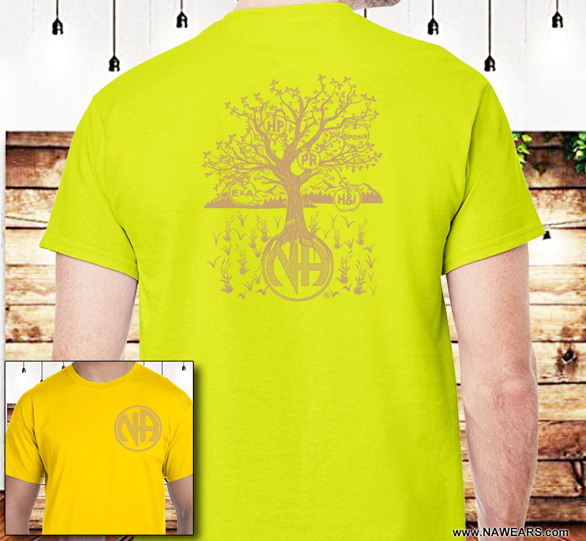 Na Tree NA SHIRT, Narcotics Anonymous Shirt, NA SERVICE TREE T-shirt – nawears