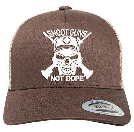 Trucker Cap- Shoot Guns Not Dope