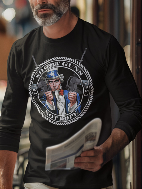 Shoot Guns Not Dope SS/LS Tee