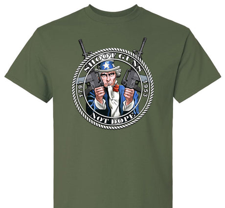 Shoot Guns Not Dope SS/LS Tee