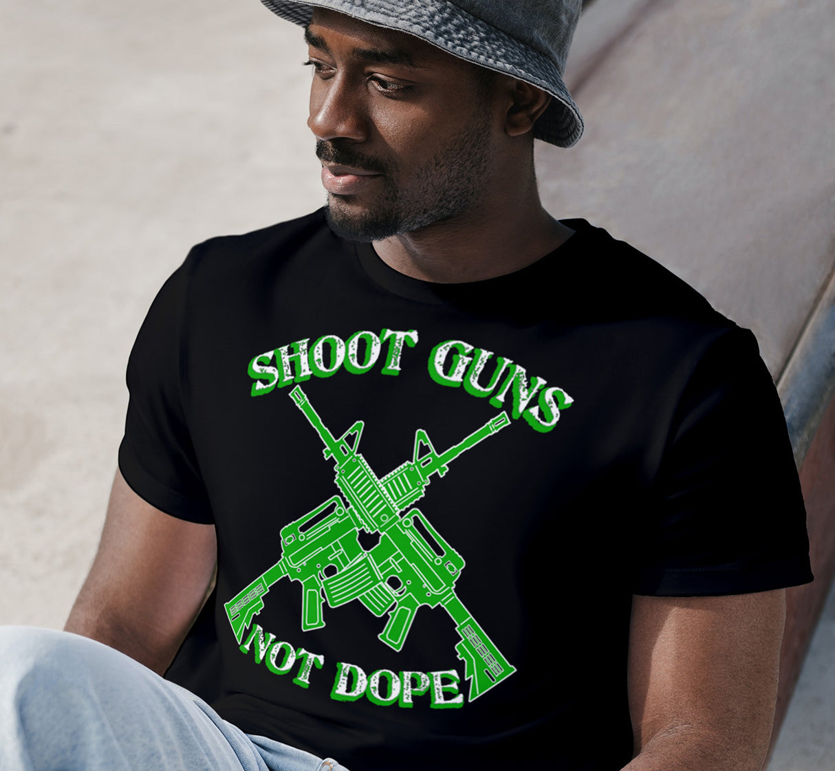 Shoot Gun Not Dope Tee