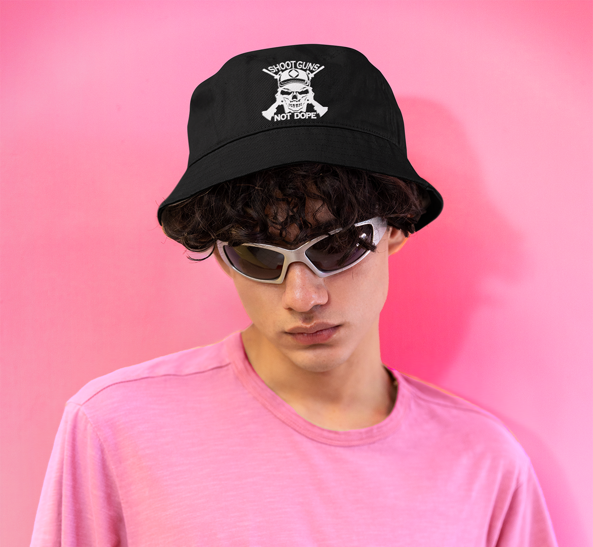 cbh- Shoot Guns Not Dope Bucket Hat