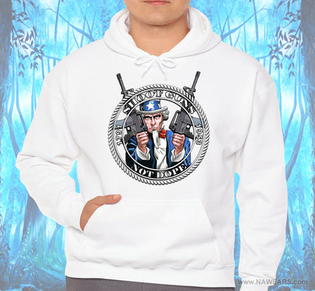 Shoot Guns Not Dope Hoodie
