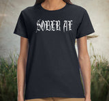 aalt- Sober AF Ladies T's