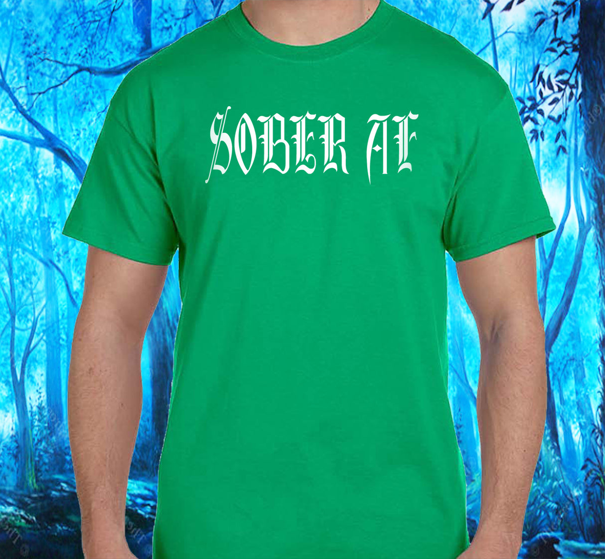 AA - Sober AF V.1 SS Tee