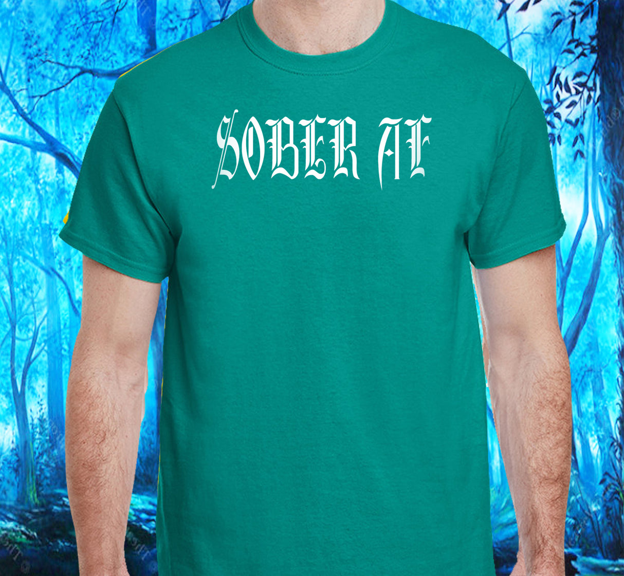 AA - Sober AF V.1 SS Tee