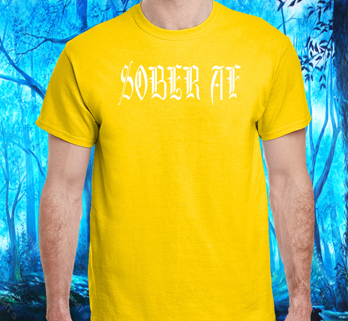 AA - Sober AF V.1 SS Tee