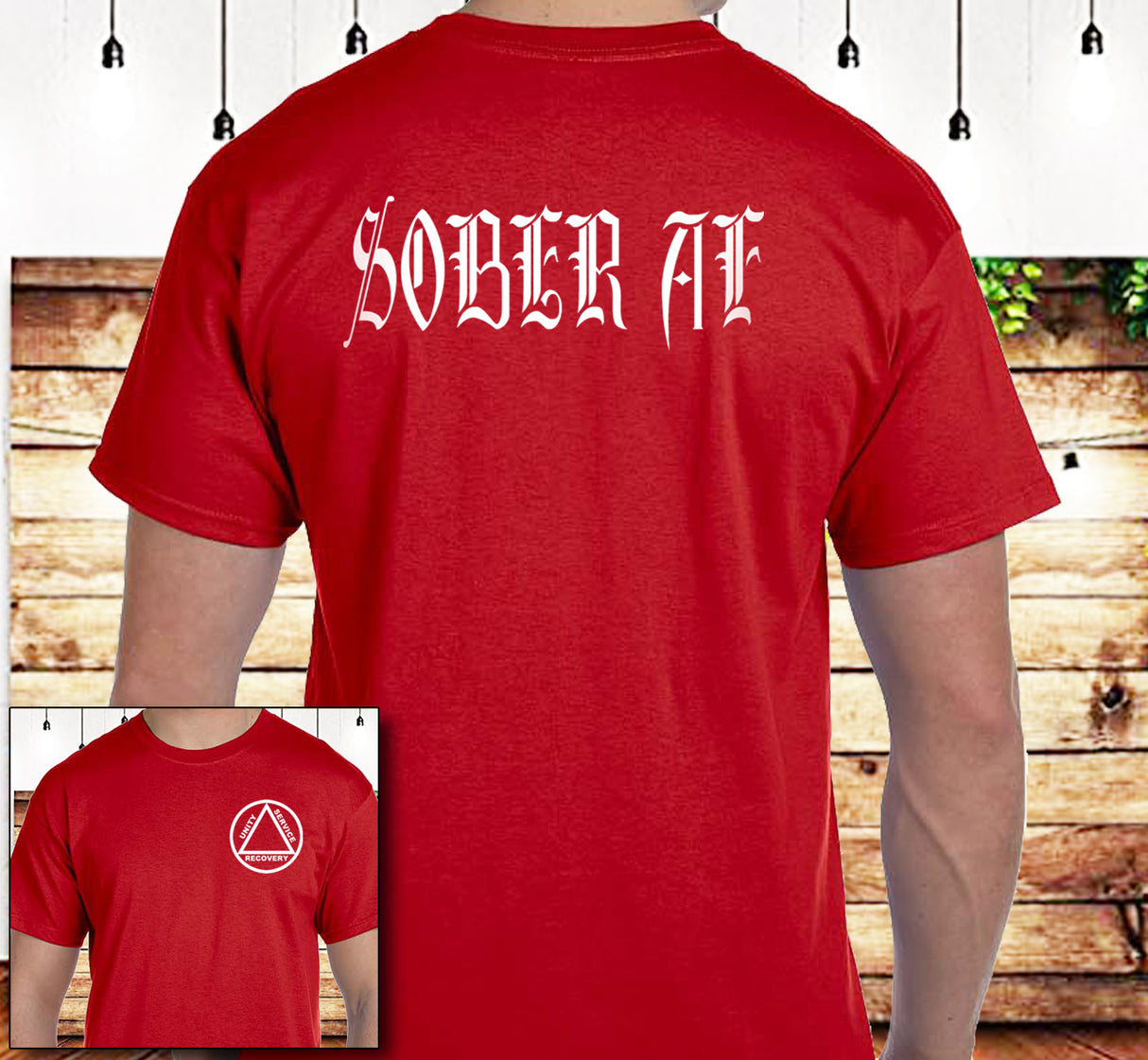 AA - Sober AF V.2 SS Tee