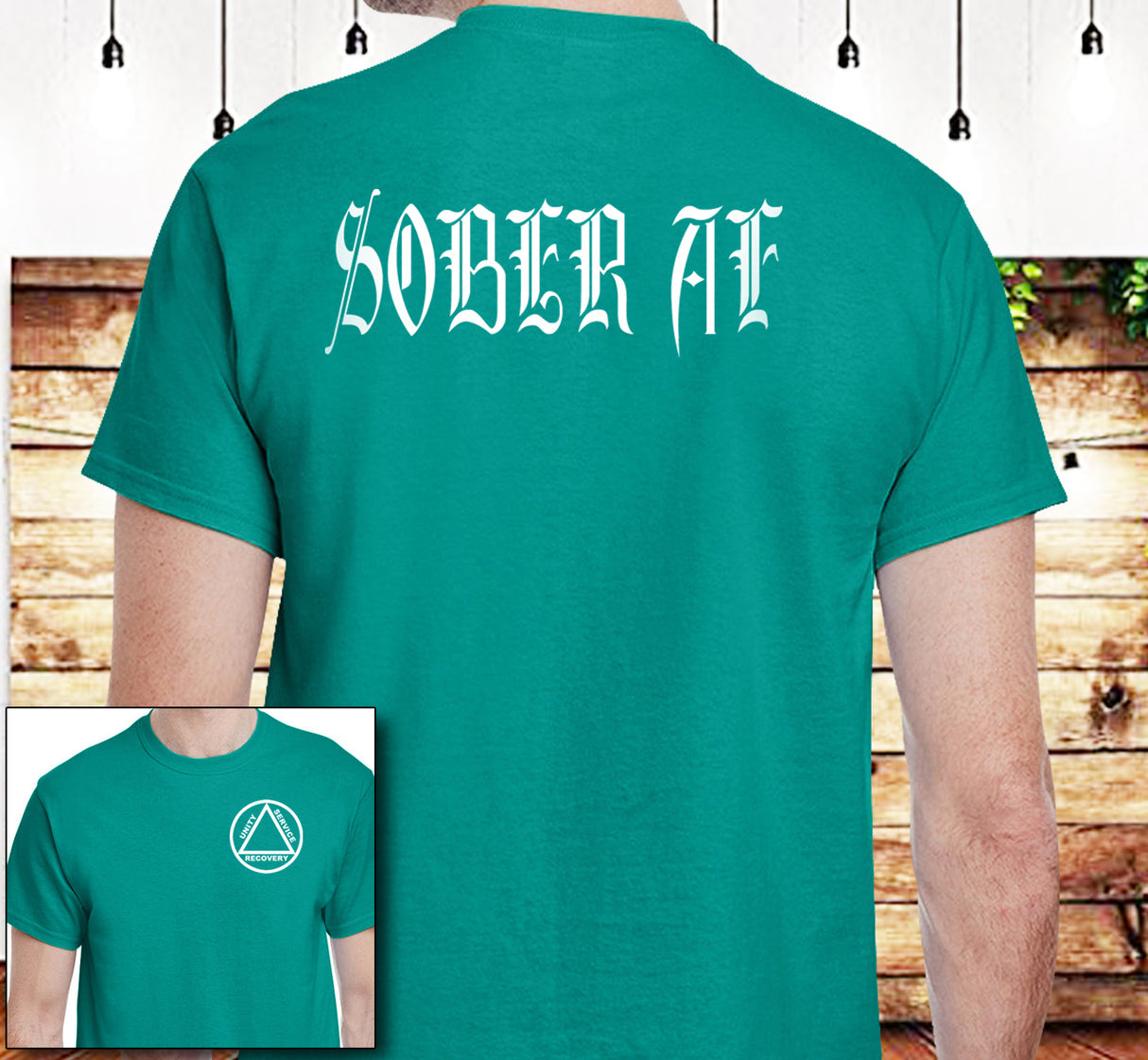 AA - Sober AF V.2 SS Tee