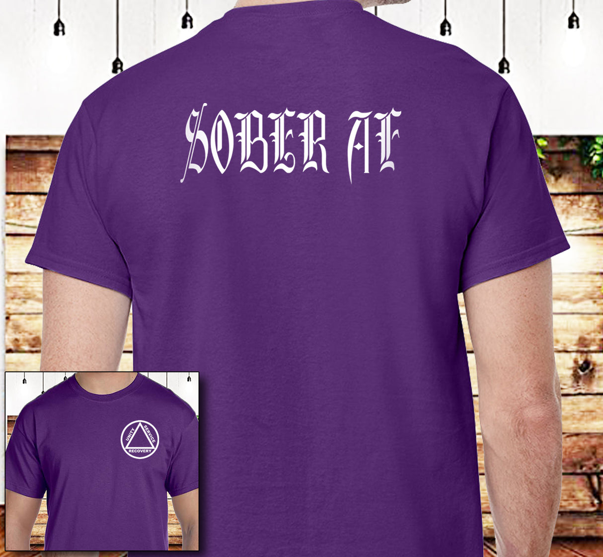 AA - Sober AF V.2 SS Tee