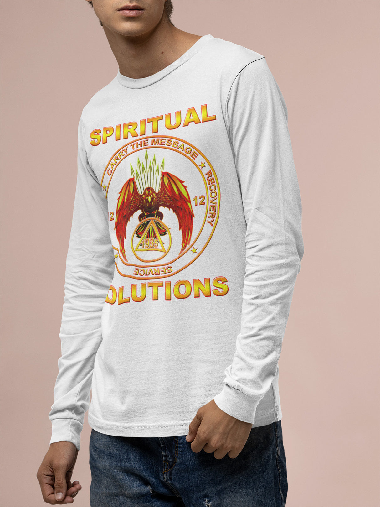 AA- Spirital Solution V.2 Long Sleeve dtg Tee