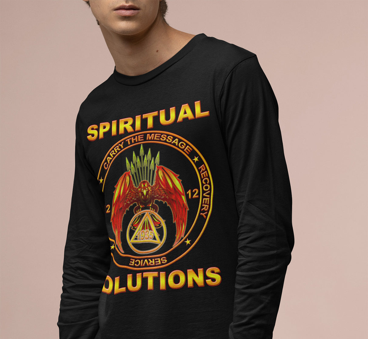 AA- Spirital Solution V.2 Long Sleeve dtg Tee