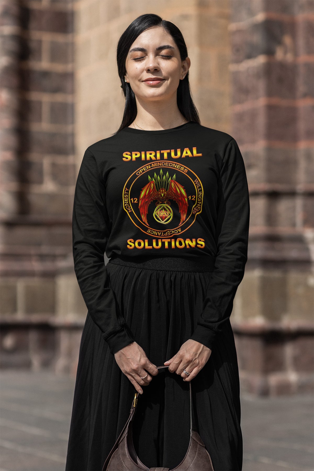 AA Spiritual Solution V.2  SS/LS Tee