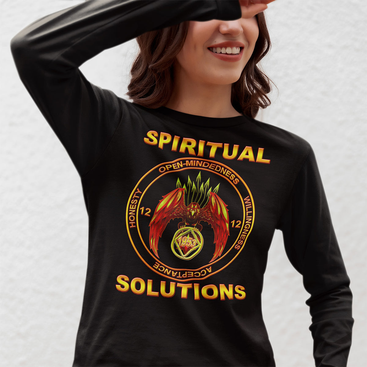 AA Spiritual Solution V.2  SS/LS Tee