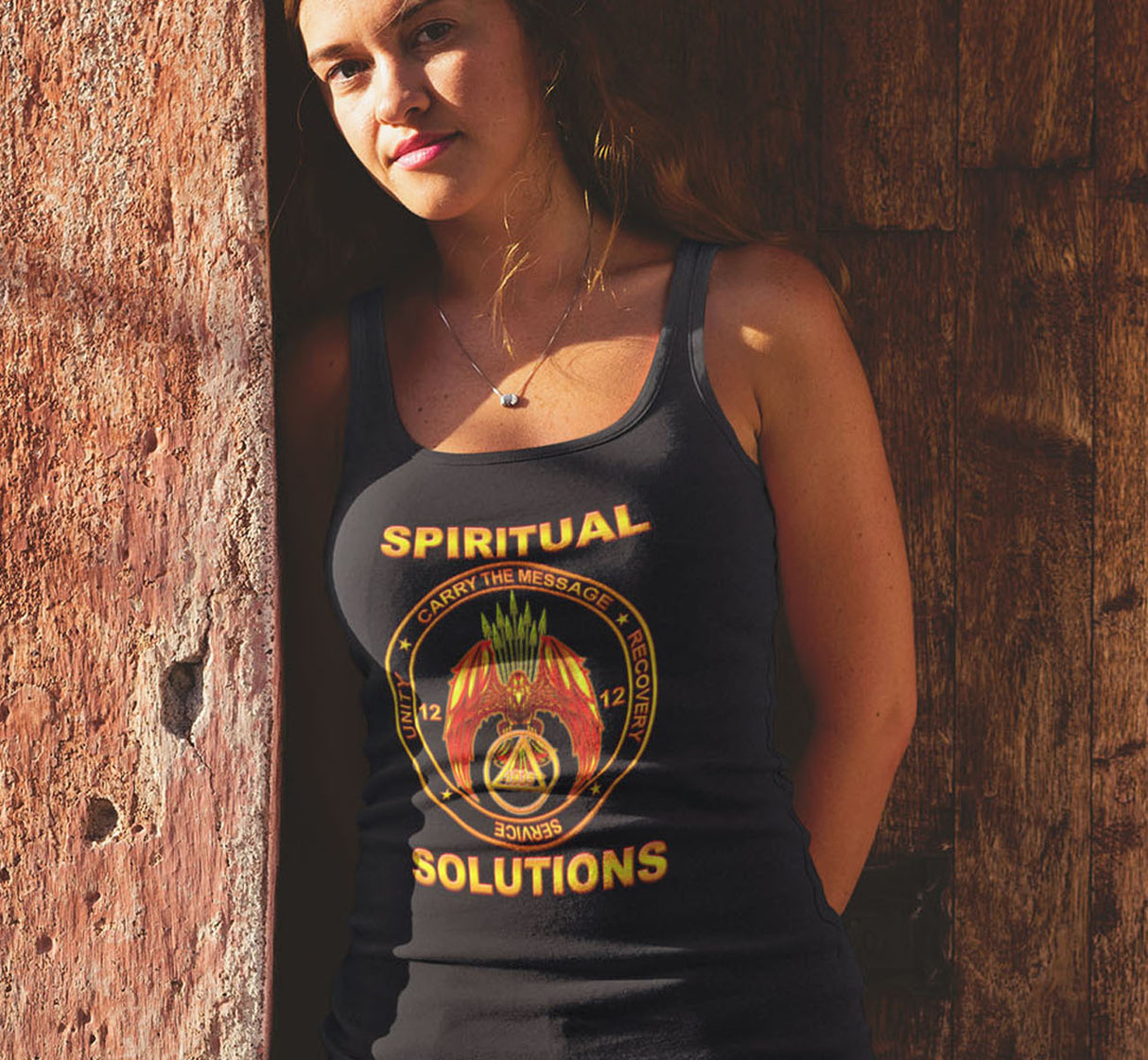 Spiritual Solutions AA Racerback Tank