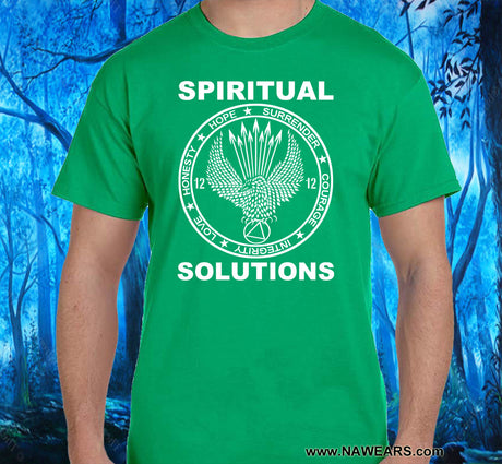 AA - Spiritual Solutions SS/LS Tee