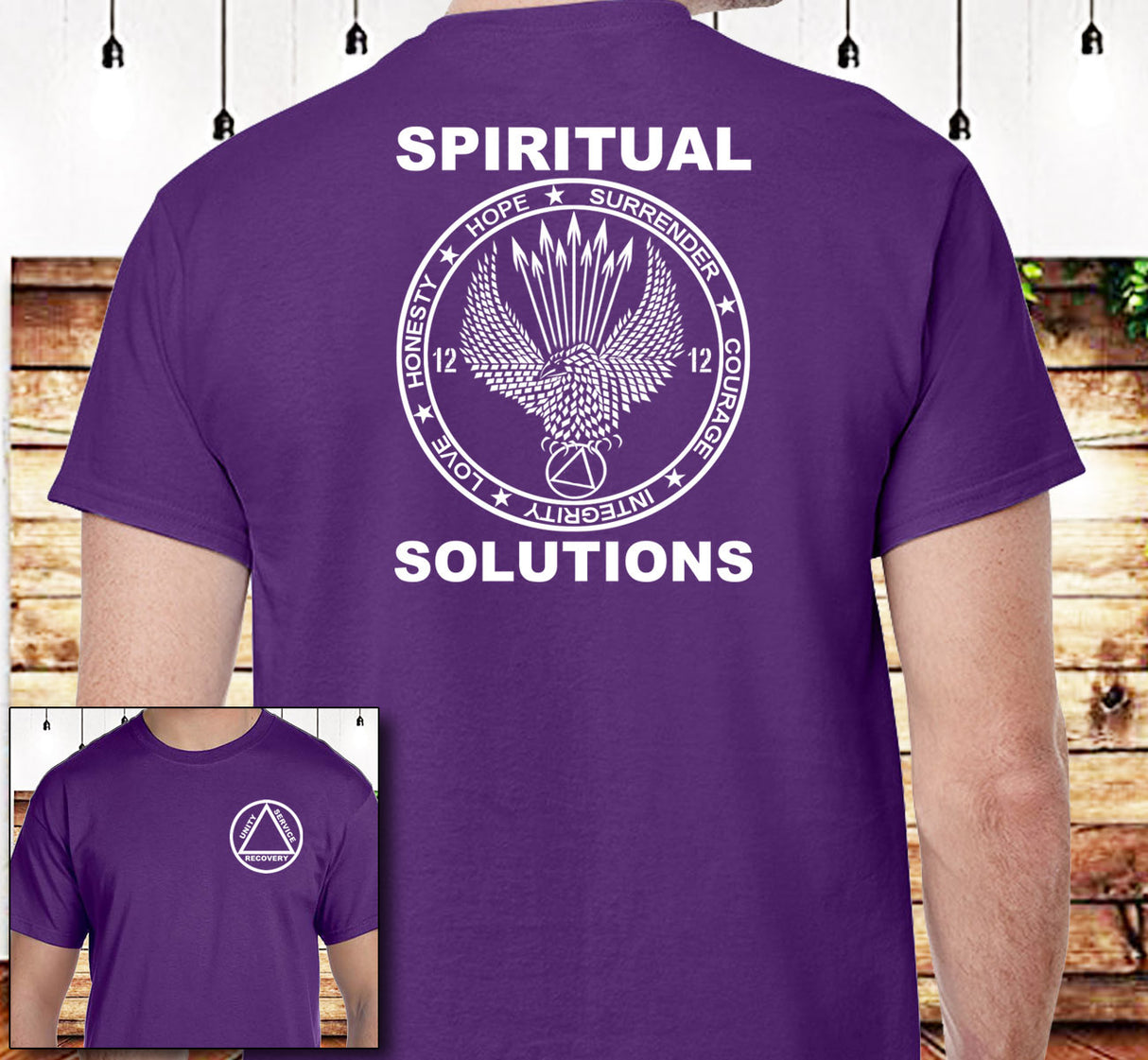 AA - Spiritual Solutions V.2 SS Tee