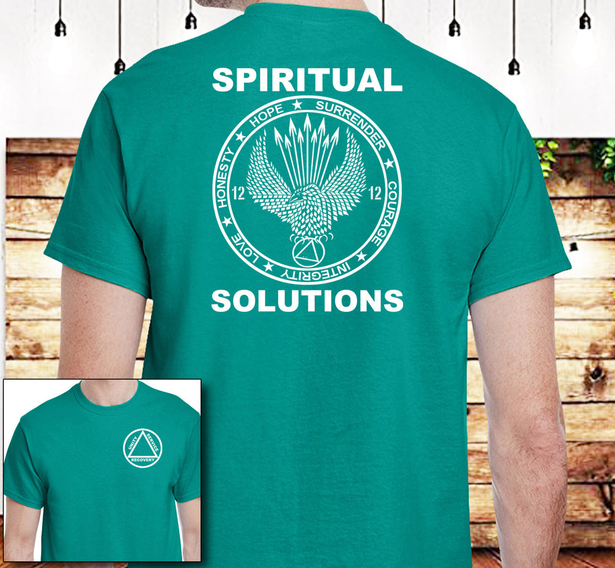 AA - Spiritual Solutions V.2 SS Tee