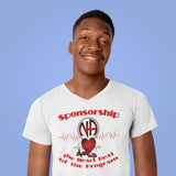 Sponsorship - The Heartbeat dtg V-Neck Tee